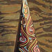Texas artist sculptor Ken Arthur - Tribal Triangles - Painted Steel