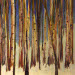 Texas painter artist Ken Arthur - Winter Trees - on Canvas