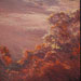 Texas painter artist Ken Arthur Sunset Big Bend Painting - Oil on Board