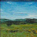Texas painter artist Ken Arthur - Ranch near Stoney Point Texas Hill Country #1 Painting - Oil on Board