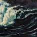 Texas painter artist Ken Arthur - Waves - Acrylic on Canvas
