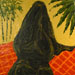 Texas painter artist Ken Arthur - Undressed Figure #1  - Oil on Board