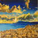 Texas painter artist Ken Arthur - Maui at Sunset - on Canvas