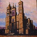 Texas painter artist Ken Arthur - Catholic Church - Mexico